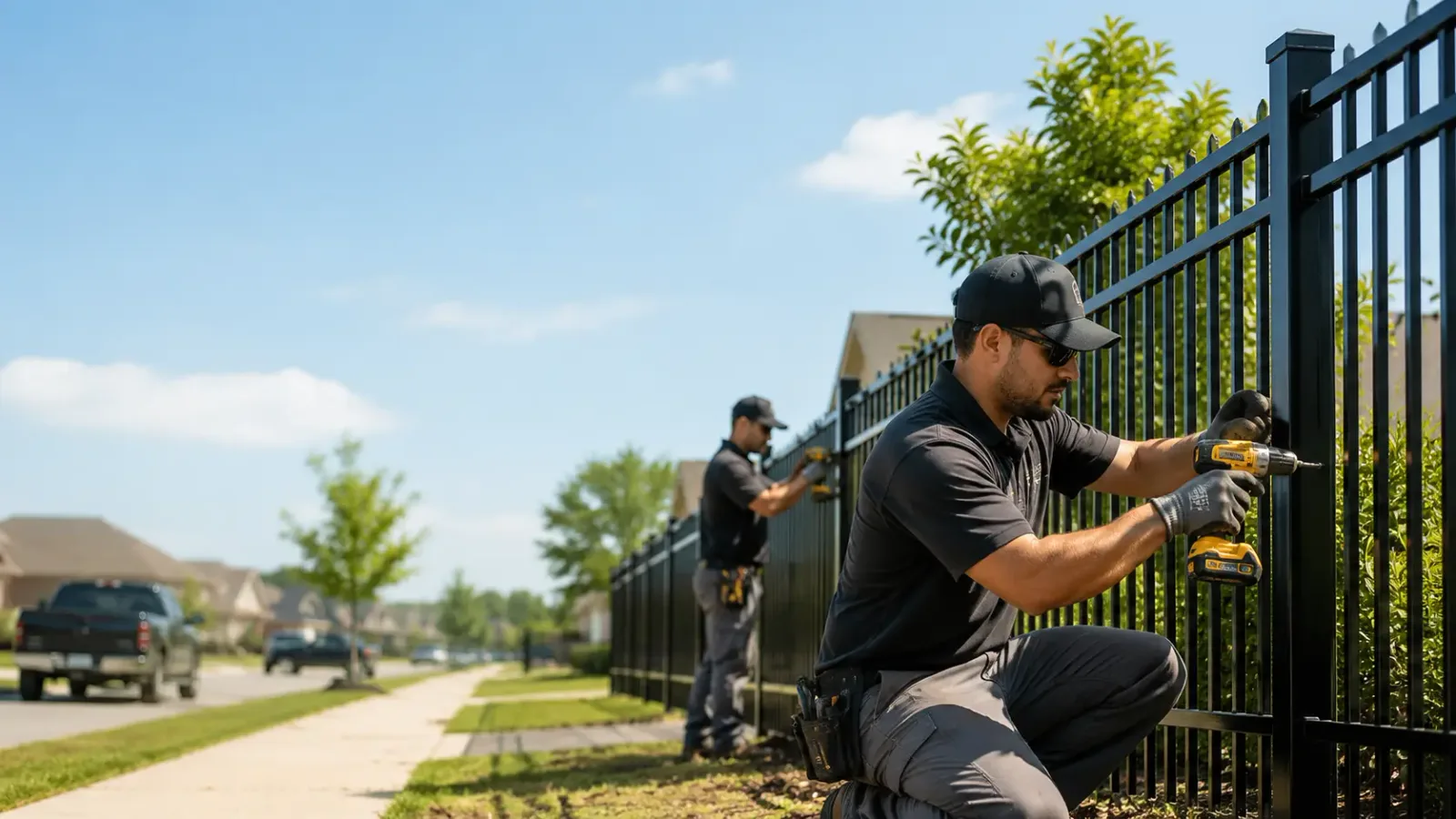 Metal Fence Installation in South Pekin, IL